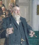 Anders Zorn A Toast in the Idun Society, France oil painting artist